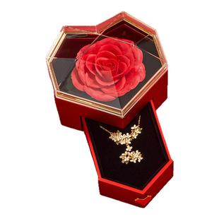 Juicy Grape【星耀心形礼盒】红色粉色高级仪式感首饰礼盒送女友