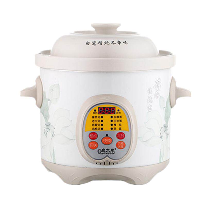 快速全自动电炖锅陶瓷煲汤插电砂锅智能家用熬煮粥神器2-3-4-5人6