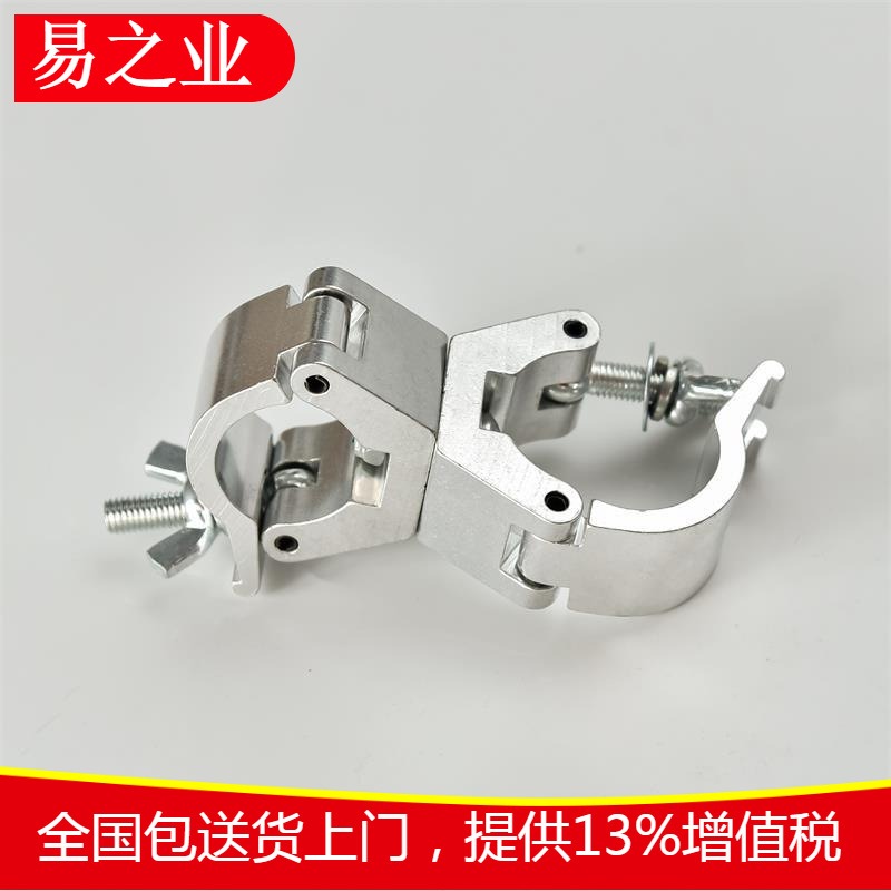 铝合金十字万向扣件源头厂家卡扣固定紧固件圆管连接货架