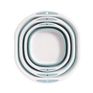 加厚可折叠压缩洗脸盆旅行便携式婴儿大号家用洗脚盆学生宿舍用盆