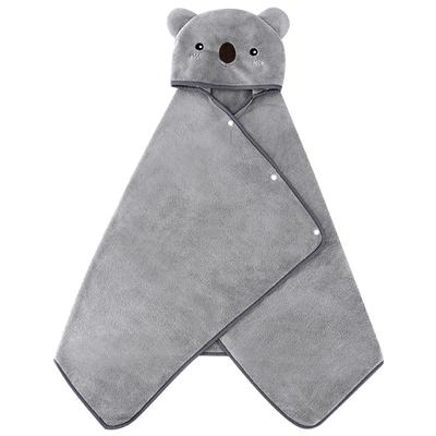 婴儿浴巾带帽斗篷速干宝宝洗澡