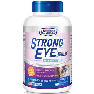 优思克利成人叶黄素专利护眼胶襄中老年进口原装蓝莓护眼保健品