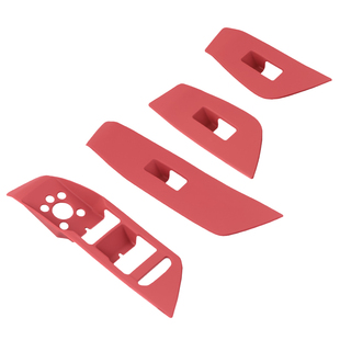 适用奥迪A4LA5Q5LA6LA7L车门升降按键面板硅胶垫内饰改装用品配件