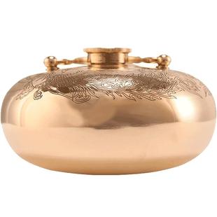 张小泉汤婆子铜制加厚注水热水袋暖手宝暖壶烫捂子老式女婆婆