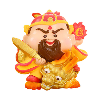 六方守护钟馗神仙招财摆件装饰品