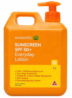 澳洲直邮Woolworths防晒霜SPF50+