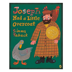 约瑟夫有件旧外套 英文原版 Joseph Had a Little Overcoat约瑟夫有件小大衣 凯迪克金奖绘本 吴敏兰书单 搭小岛 阿莫生病了