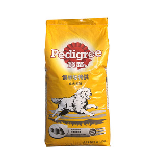 宝路狗粮宠物犬粮驯养场大中型成犬20kg金毛泰迪天然主粮