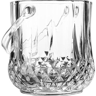 家用小号玻璃ktv加厚款冰块桶