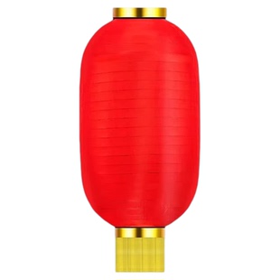 灯笼舞蹈道具说唱中国红可折叠红色冬瓜灯笼儿童元旦舞台表演专用