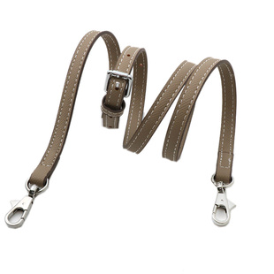 适配凯莉包22 斜挎包带kelly手掌纹肩带配件黑色包带可调节细肩带