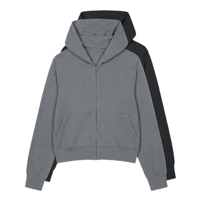 莫代尔弹力棉空气感卫衣卫裤套装