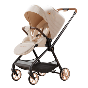 ekobebe婴儿车推车可坐可躺0到4岁新生儿宝宝安全睡篮提篮三合一