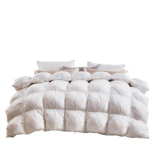 富安娜被子羽绒被冬被80S纯棉春秋被芯冬季加厚全棉95白鹅绒被褥