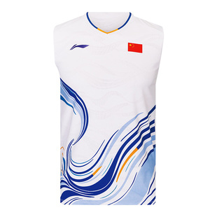 正品2026新款李宁羽毛球服背心中国青年队大赛运动服速干透气吸汗