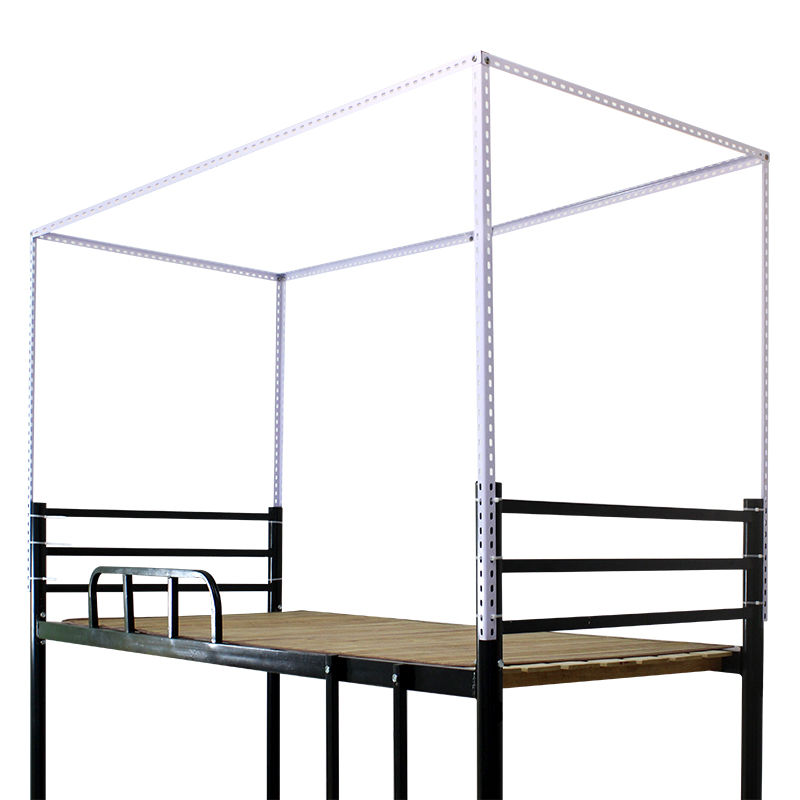 宿舍上铺床帘支架可伸缩寝室上床床架单人床学生蚊帐架子加粗杆子