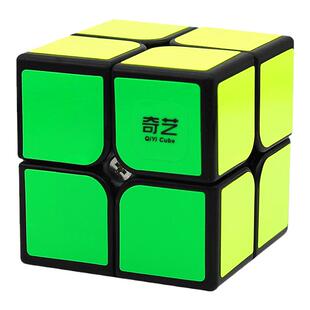 奇艺小布丁魔方豆丁二阶两色田田三色幼儿园入门儿童学生初学玩具
