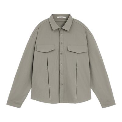 BODYDREAM BM新款凉感长袖衬衫男UP50+防晒吸湿速干休闲宽松外套