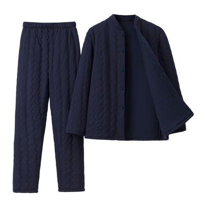 纯棉花手工棉衣套装成人棉袄棉裤