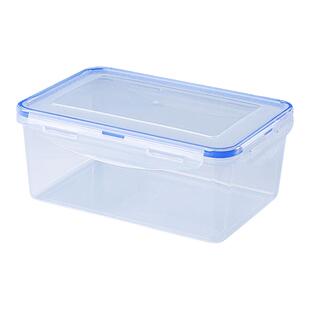 保鲜盒透明塑料盒子长方形冰箱专用冷藏密封食品级收纳盒商用带盖