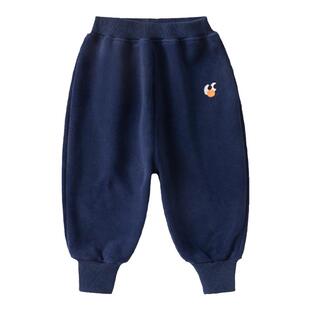 宝宝运动裤秋冬奥粒绒儿童棉裤保暖男童春款长裤女童春装裤子童装