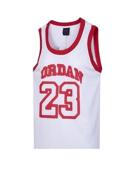 NIKE耐克Air Jordan篮球背心女夏新款23号网眼篮球服HJ0045-100