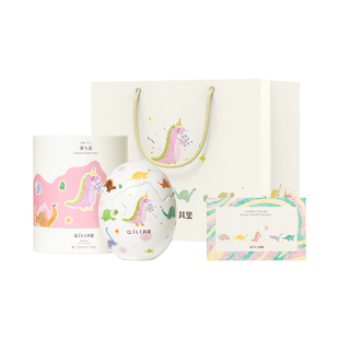 其里小恐龙诞生香薰蜡烛蛋室内持久家用香氛礼盒生日礼物创意礼品