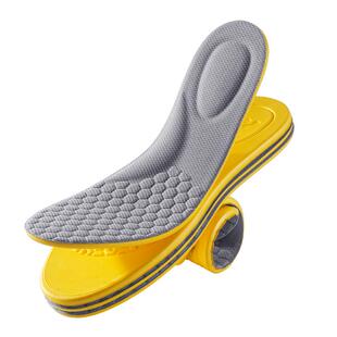 男士专用抗菌除臭鞋垫吸汗防臭透气留香型运动气垫减震厚男款皮鞋