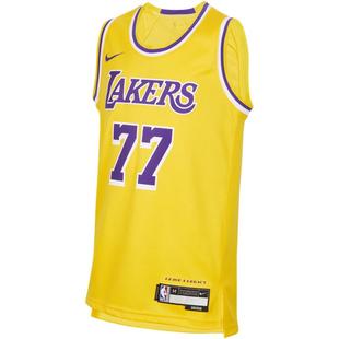 耐克洛杉矶湖人队卢卡·东契奇大童速干球衣官方Nike NBA IQ4147