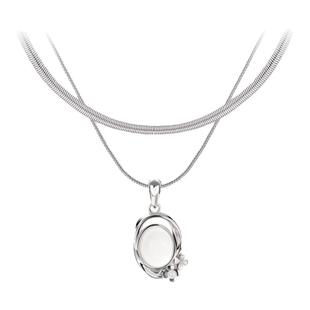 【明星同款】ChillTalent乐言同款池畔项链气质可拆分叠链情侣款