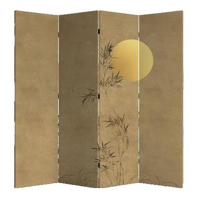 新中式简约禅意屏风隔断客