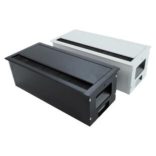 办公桌穿线电脑桌线孔盖塑料圆形线盖开孔50 53 60mm USB笑脸线盒