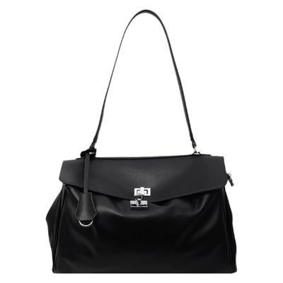 2024秋冬新款黑色大容量托特包女