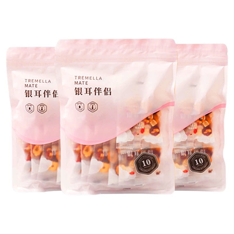 一朵燕银耳焖泡伴侣红枣枸杞组合