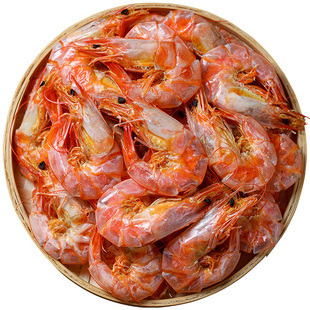 渔食客 烤虾干即食 大号特大炭烤虾干干虾500g水产干货对虾干海鲜