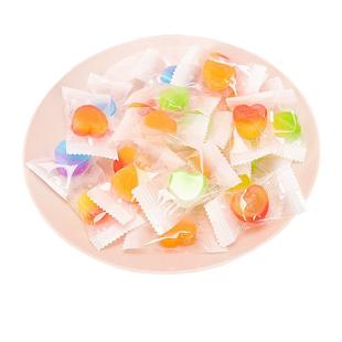 萌么么年货节高颜值爱心星星果味硬糖果休闲零食喜糖招待客户糖果