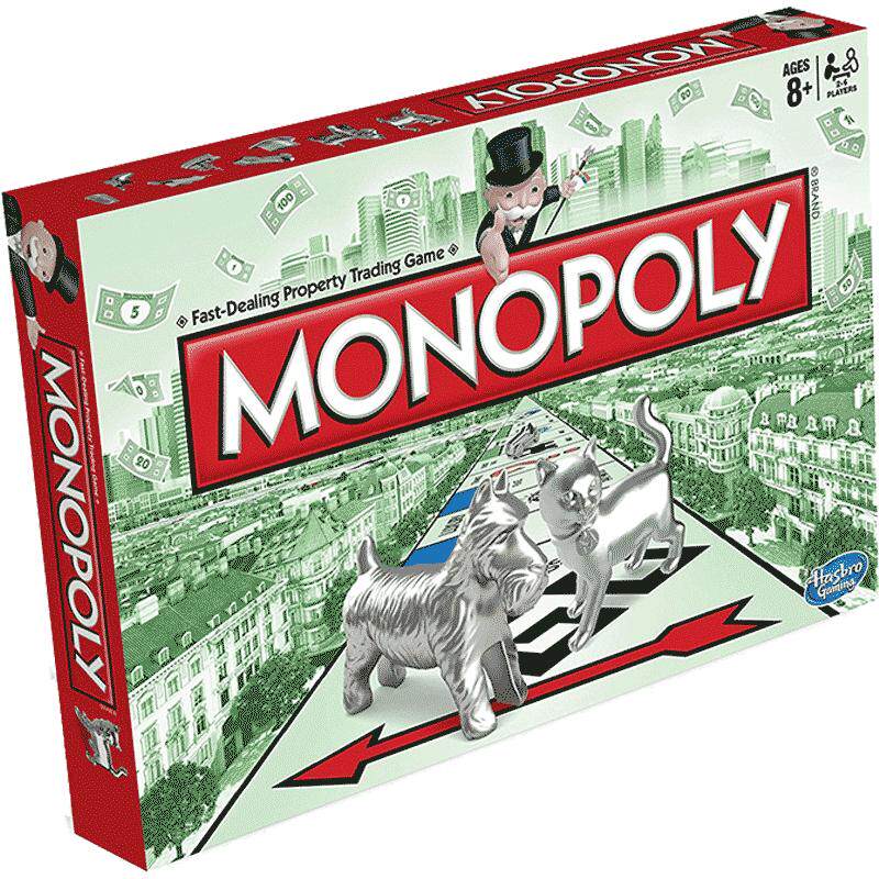 正版孩之宝地产大亨monopoly游戏棋强手棋豪华版亲子桌游智力游戏