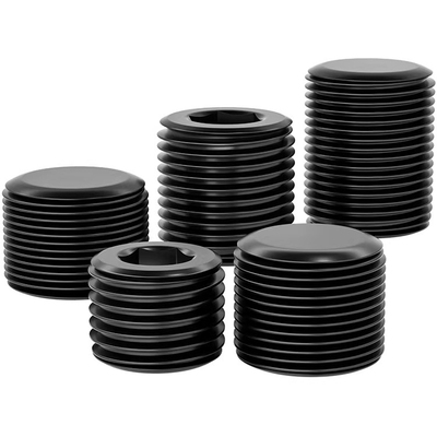 【量贩批发】黑色碳钢内六角堵头