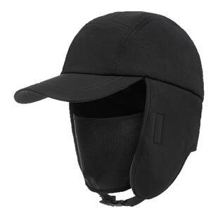 冬季钓鱼帽骑车防风防寒保暖护耳朵东北冰钓套头帽子加厚绒雷锋帽