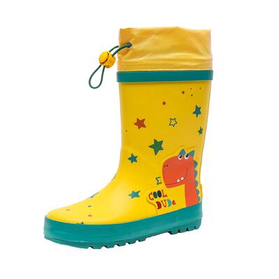 长筒加绒女宝宝轻便学生儿童雨鞋