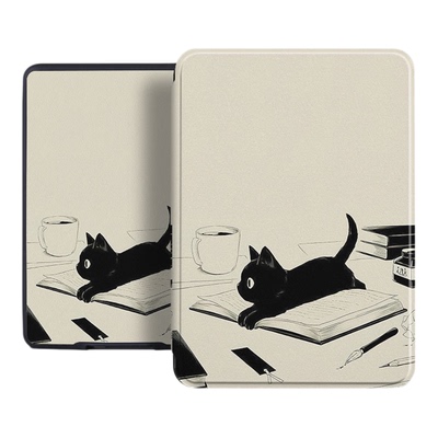 Kindle壳适用kindle paperwhite65432磁吸保护壳休眠Colorsoft翻盖保护套青春版2022/2024手持壳全包软壳558