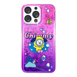 BT21防弹少年团BTS苹果14闪粉流沙手机壳iPhone13promax全包12套