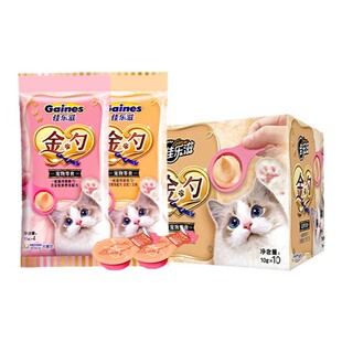【自营】猫咪零食猫条进口猫零食佳乐滋金勺慕斯勺猫粮营养增肥
