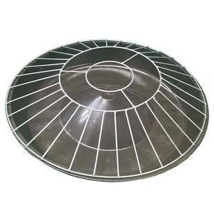 圆形鸡食槽鸡槽鸡鸭鹅食槽喂食料槽饲料盆鸡舍专用散养神器