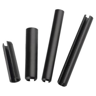 铁黑弹性销开口销弹簧销空心销圆柱销铁发黑定位销销轴M5M6M8-M16