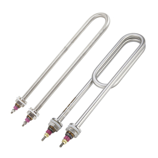 蒸饭机车电热管不锈钢蒸饭柜加热管380V/220V3KW 4KW 发热管双U型