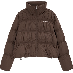 【90白鸭绒】Juicy Couture橘滋羽绒服女轻薄保暖外套