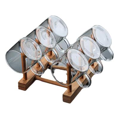 加厚耐热玻璃品茗杯子小