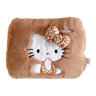 可爱KT猫热水袋3c认证暖宝宝充电款手提暖水袋加厚防爆暖手袋热宝