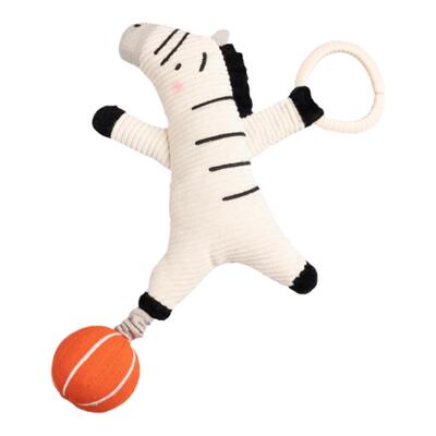 Sebra动物造型音乐吊饰婴幼儿安抚可爱动物玩偶挂件摆设装饰品0岁